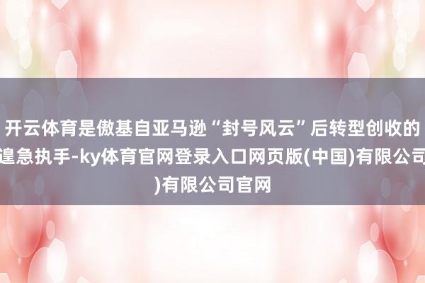 开云体育是傲基自亚马逊“封号风云”后转型创收的两大遑急执手-ky体育官网登录入口网页版(中国)有限公司官网